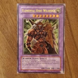 Yu-Gi-Oh Elemental Hero Wildedge Trading Card